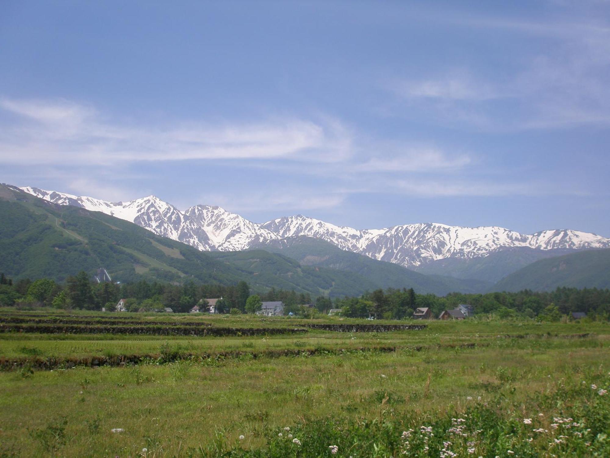 Alpine Wind Bed & Breakfast Хакуба Екстериор снимка
